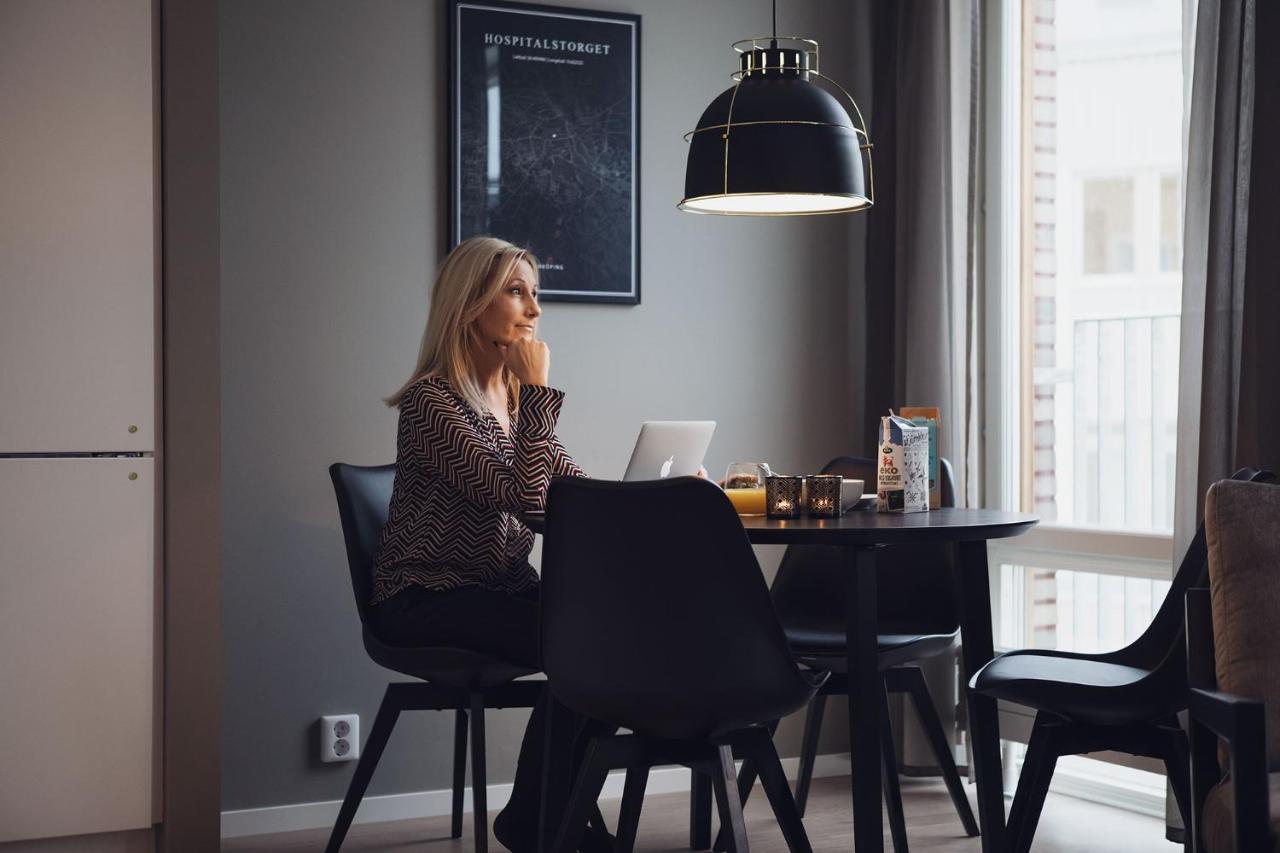 Sky Hotel City Apartments リンシェーピング エクステリア 写真